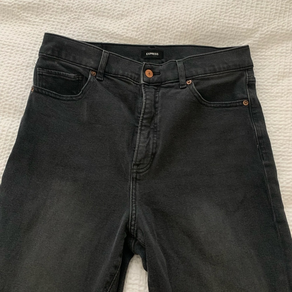 Express black jeans